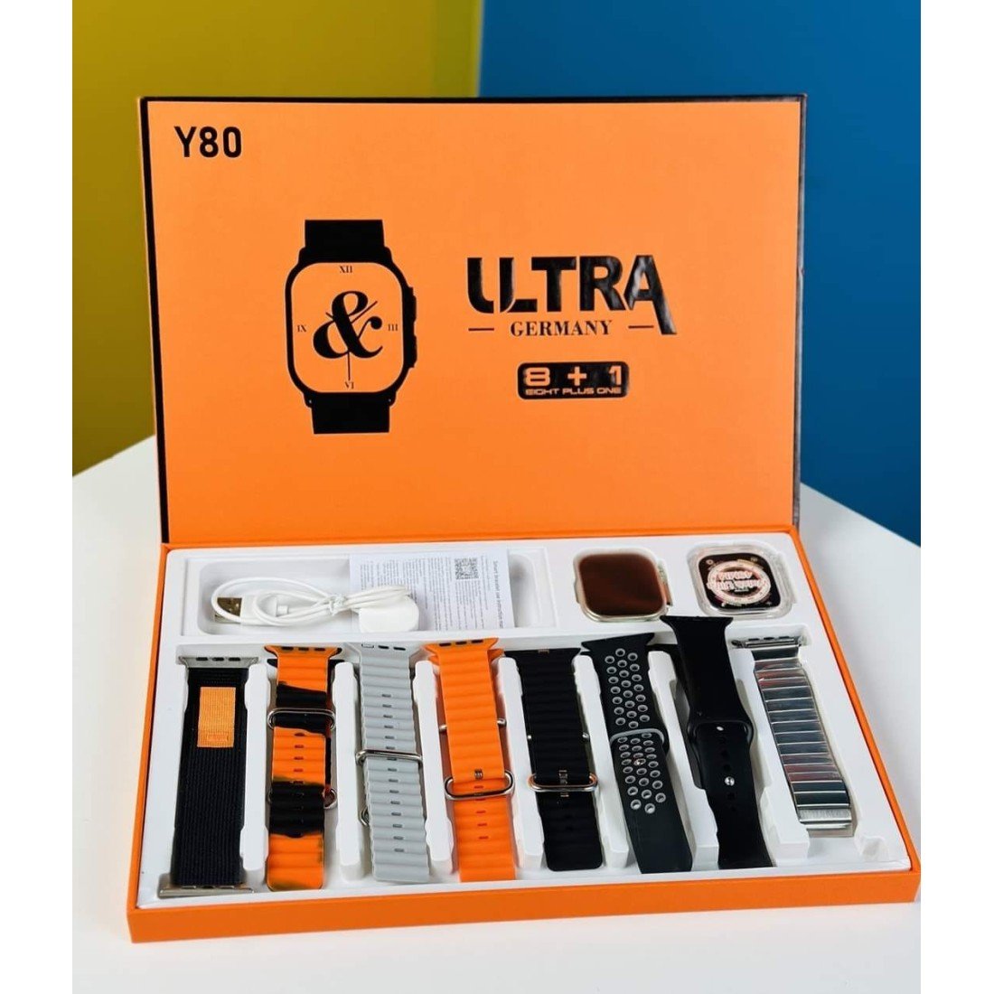 Y80 Ultra Smart Watch 8 in 1